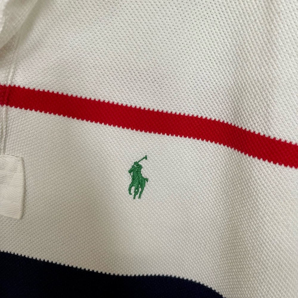 Ralph Lauren Polo Sailors Vented Pique Cotton Shirt - Picture 2 of 6